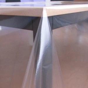 Tischfolie transparent glasklar 300 my Tischschutz 0,3 mm Stärke 160 cm Breite - Bild 1 von 1