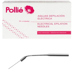 50 Agujas Inclinada Depilacion Electrica inoxidaBle Pollie Estetica ProfesionaL - Imagen 1 de 1