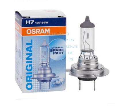 Osram H7 12V 55W PX26d 64210 ORIGINAL luz coche lámpara halógena hecha en Alemania Foto 1 de 3