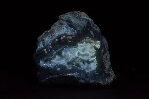 JH19049 Hydrozincite on Tarbuttite in Vug, Skorpion Mine, Namibia - Imagen 1 de 3