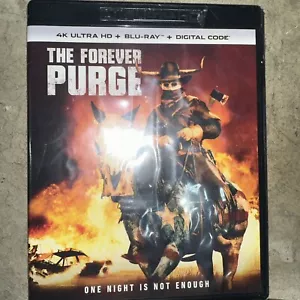 🔥 NEW / Sealed - The Forever Purge - 4K Ultra HD, Blu Ray, Digital Disc Loose - Picture 1 of 1