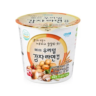 Atomy Potato Cup Ramen Plenty of Fiber Comfortable Convenient 18pcs 73g ea NEW - Image 1 of 2