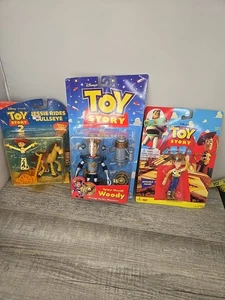 1998 Disney Toy Story Space Sheriff Woody Jessie Bullseye Figures NOS  - Picture 1 of 12