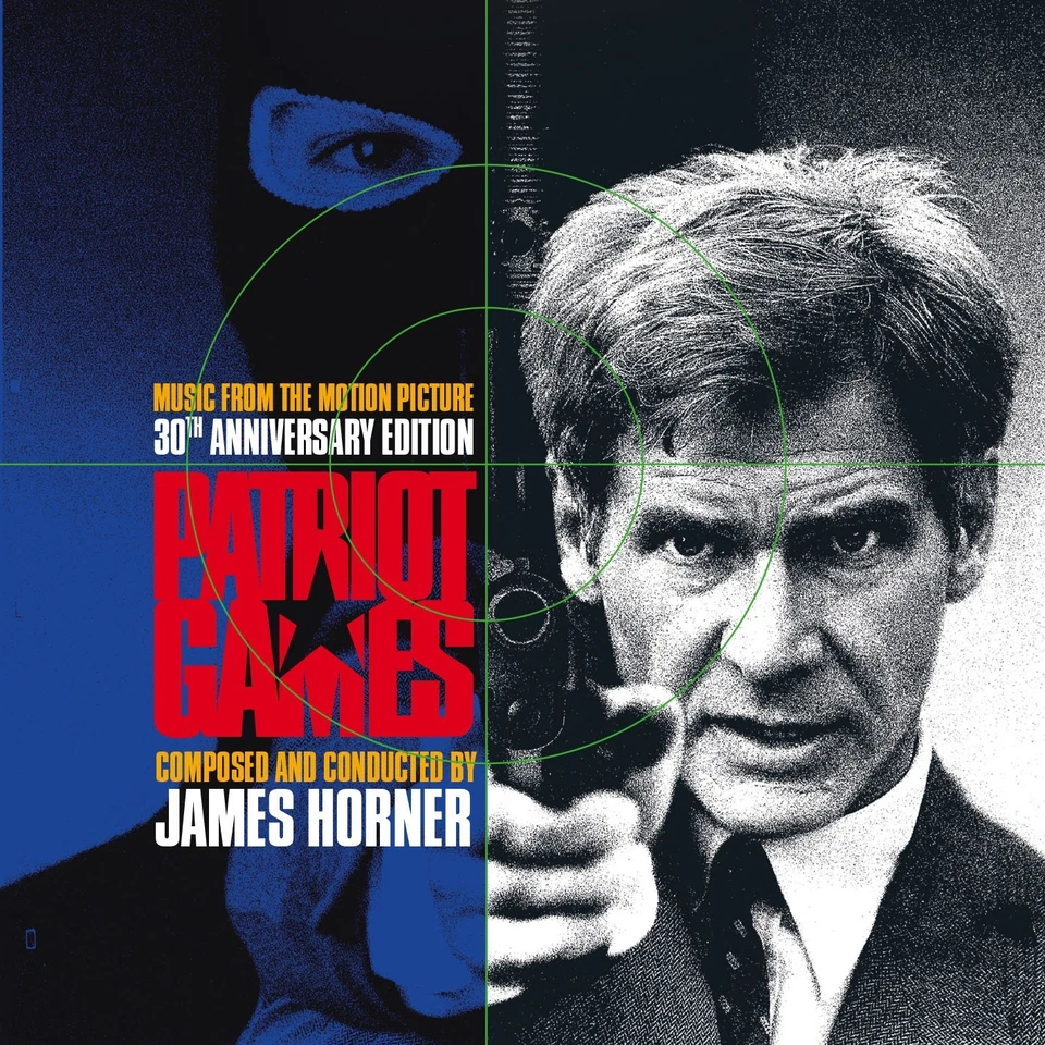 PATRIOT GAMES 30TH ANNIVERSARY 2CD SET EXPANDED AND REMASTERED (JAMES HORNER) - Image 1 of 1