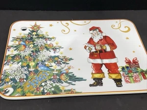 Williams Sonoma Twas The Night Before Christmas Käseplatte Santa Weihnachten - Bild 1 von 7
