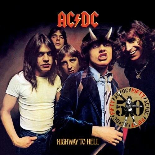 AC/DC Highway To Hell 50th Anniversary Gold Vinyl LP New Sealed - Image 1 of 1