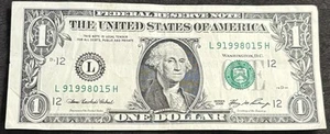 2006 San Francisco $1 Bill September 15th 1998 Birthday/Anniversary Full House - Picture 1 of 2