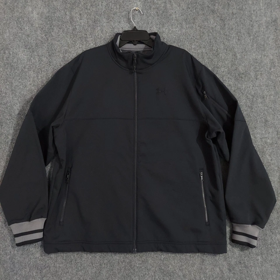 Under Armour Jacket Mens 2XL UA Storm Full Zip Lightweight Athletic Outdoor - Image 1 of 4