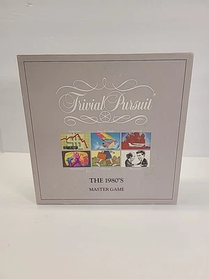 Trivial Pursuit The 1980's Master Game Original Issue Vintage Trivia Complete  - Image 1 of 4