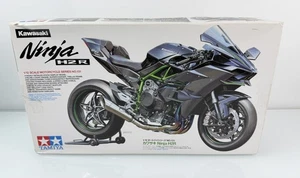 Kit Modelo Moto Tamiya 1:12 Kawasaki Ninja H2R Serie 131 #14131 Caja Abierta - Imagen 1 de 4