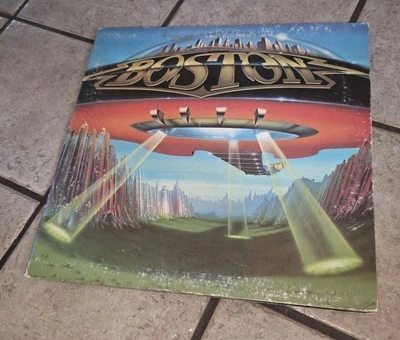 1978 Boston Don't Look Back Epic FE 35050 12" Vinyl LP Gatefold VG Orange Label - Image 1 of 4