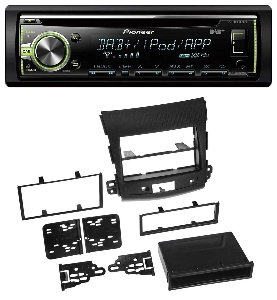 Pioneer DAB USB MP3 Lenkrad CD Autoradio für Mitsubishi Outlander 10-12 - Bild 1 von 4