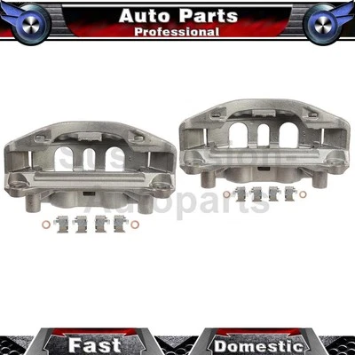2 Rear Brake Caliper Fits GMC Sierra 2500 HD 6.0L 2017 2012 2014 2015 2016 2018 - Image 1 of 4
