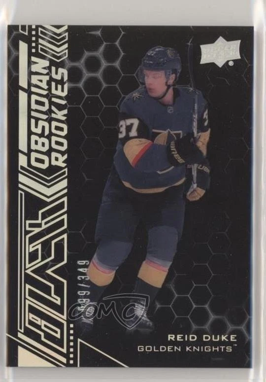 2020-21 SPx UD Black Obsidian Rookies /349 Reid Duke #OR-35 RC - Image 1 of 2