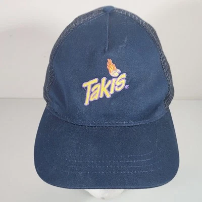 Takis Adjustable Strapback Navy Blue Trucker Mesh Hat - Image 1 of 4