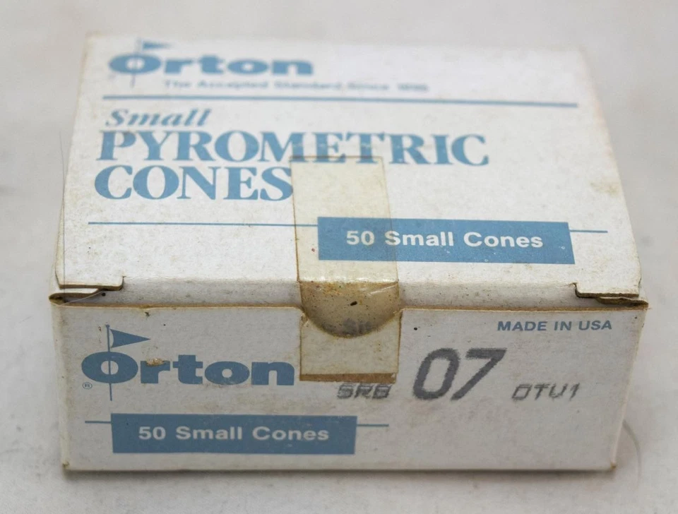 Caja de 50 conos pirométricos pequeños Orton SRB 07 OTU1 NUEVA EN CAJA nueva en caja Foto 1 de 1