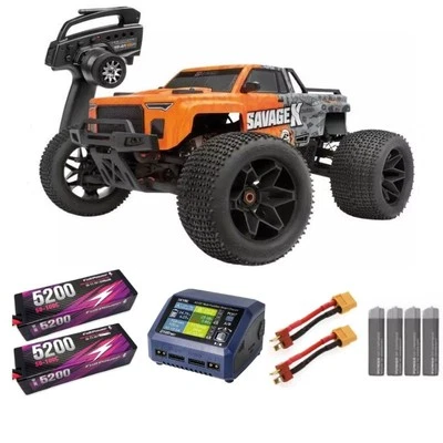 HPI Savage X FLUX V2 GT-6 1/8 RTR D100 NEO Automodello Monster elettrico SUPE... - Immagine 1 di 4