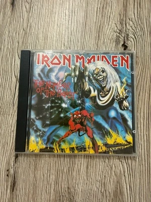 IRON MAIDEN - THE NUMBER OF THE BEAST CD - sehr guter Zustand - - Bild 1 von 3