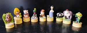 Vintage 1998 Lenox Thimble Warner Bros Looney Tunes Lot Of 9 Granny - Picture 1 of 24
