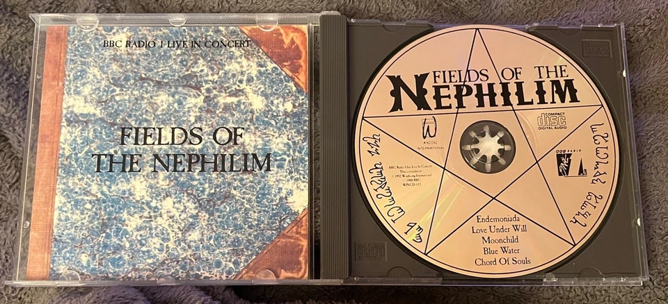 FIELDS OF THE NEPHILIM BBC RADIO 1 LIVE IN CONCERT CD 1992 MISPRINT WINCD 023 - Image 1 of 3