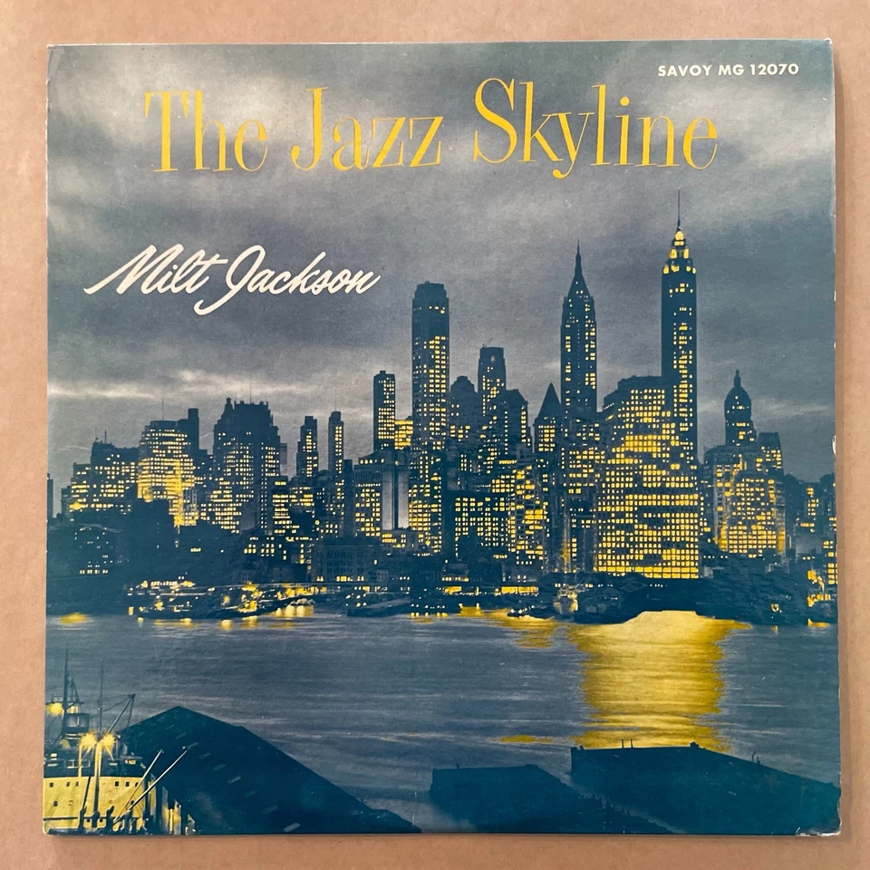 MILT JACKSON - The Jazz Skyline. 1956 US mono pressing. SAVOY. RVG. JAZZ - Image 1 of 4