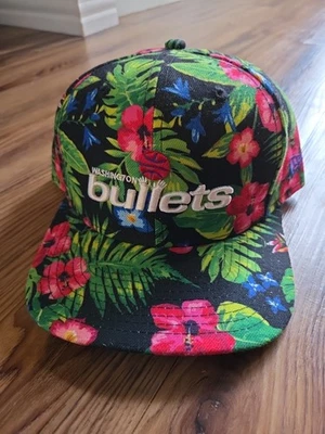 Washington Bullets Floral Snapback  Hat - Image 1 of 4