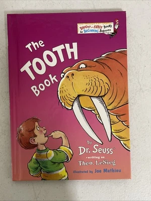 The Tooth Book By Dr. Seuss 2002 Hardcover Bright & Early Books for Beginners - Image 1 of 4