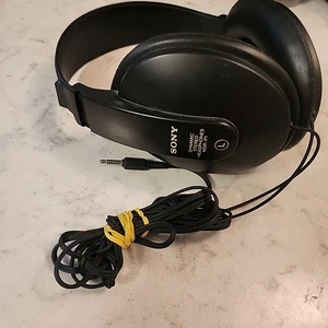 Auriculares estéreo dinámicos Sony MDR-P1 de colección años 90 negros probados con reducción de ruido - Imagen 1 de 6