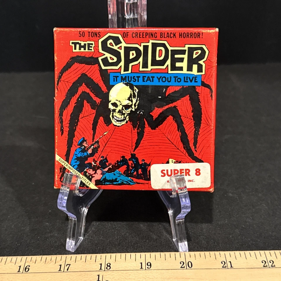Ken Films - The Spider Must Eat You To Live - Super 8 Movie Nice Copy HTF - Image 1 of 4
