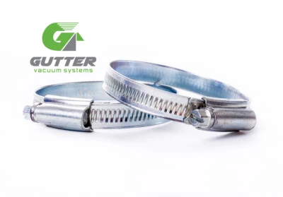 GUTTER VACUUM SYSTEMS LTD Gutter Vacuum Pole Jubilee Clamp for Silicon Head / Reducer - 1 Pair