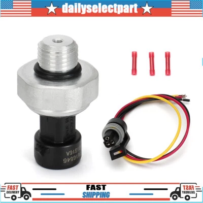 Interruptor sensor de presión de aceite del motor con cable para Chevrolet Impala Malibu 3,5 L 3,9 L Foto 1 de 4