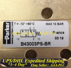 Expedited Shipping Parker B43003PS-BR Pneumatic Valve - Picture 1 of 3