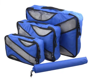 Clothing packing Cube light Travel Luggage Organiser Storage Bag Case Set 3 set - Picture 1 of 14