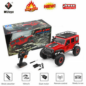 WLtoys 104311 RC Car 2.4G 1/10 4WD Jeep Car SUV Brushed Motor Off-road Car L3Q0