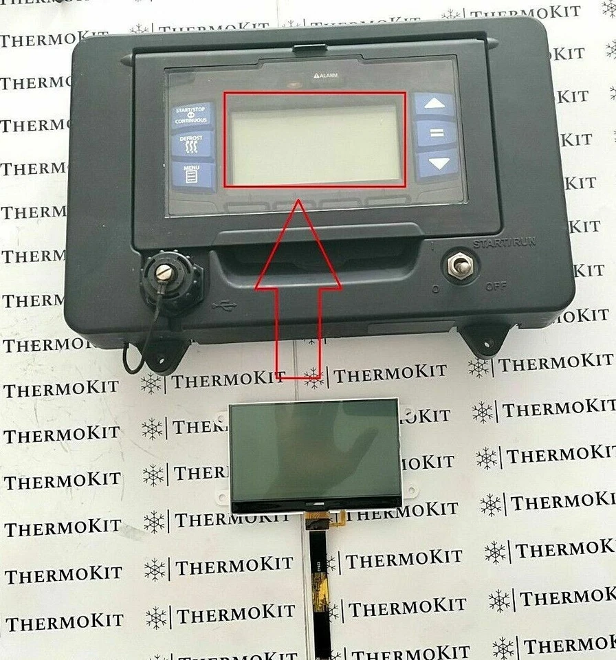 LCD DISPLAY ERSATZ FÜR TRÄGER APX Unit 960-080030-1-R A12-00663-04 - Bild 1 von 4