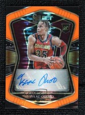 2020-21 Select FOTL Neon Orange Pulsar Prizm 13/30 Isaac Okoro Rookie Auto RC