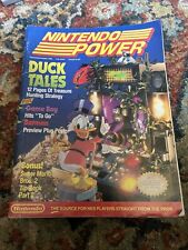 Nintendo Power September October 1989 Duck Tales NES Cover No Poster No Guide