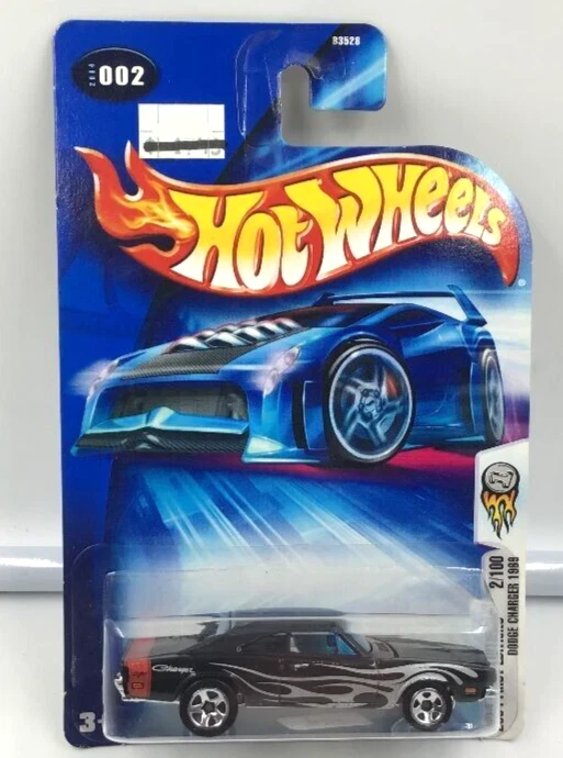 Dodge Charger 1969 nuevo sin usar, en caja Mattel Hot Wheels 002 2004 primeras ediciones 2/100 Foto 1 de 1
