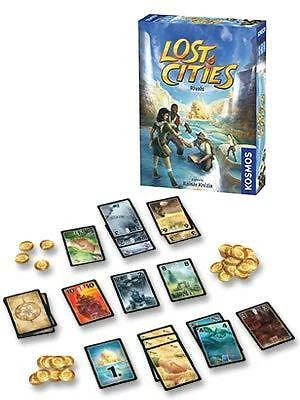 Thames & Kosmos Lost Cities: Rivals Bidding & Set-Collecting Game 2-4 Players - Image 1 of 4