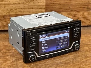 2016-19 Nissan Sentra AM FM Radio XM Bluetooth Single Disc CD Player 281859BN1A - Picture 1 of 14