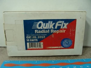 10 Quik Fix Radial Repair R-12HD Cat #6053 Tire Nail Hole Repair - Imagen 1 de 7