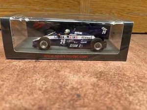 Spark S7417 Ligier JS23 GP de Sudáfrica 1984 Andrea de Cesaris escala 1/43 - Imagen 1 de 5