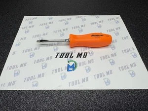 Snap-on Tools NEW ORANGE Hard Grip 3/16" Flat Head Screwdriver SDD2A - Picture 1 of 11
