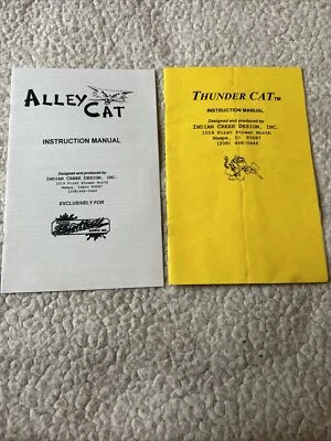 Manuales de paintball Indian Creek Design ICD Thundercat y Alley Cat Foto 1 de 4