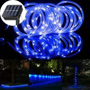 Solar String Lights Outdoor Rope Lights 100led 33ft For Garden Fence Patio Yard - Picture 1 of 8