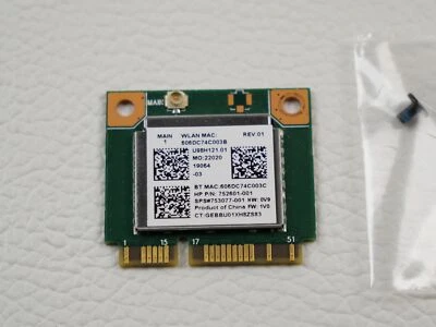 HP 17-p108ng Realtek RTL8723BE PCIE WLAN Wifi Modul Module 752601-001 - Bild 1 von 2