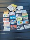 Lot of HAM Radio QSL Station Call Cards Postcards 1970s - 1980s