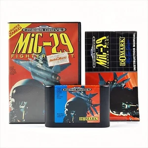 Juego Sega Mega Drive: Mig-29 Fighter Pilot - embalaje original módulo de instrucciones | MD PAL - Imagen 1 de 4