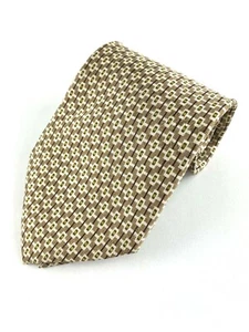 Corbata de cuello clásica de seda de oro amarillo Nino Mori para hombre  - Imagen 1 de 5