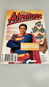 Vintage DISNEY ADVENTURES For Kids Magazine March 1994 SUPERMAN Dean Cain CARDS